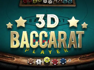 3D Baccarat game banner
